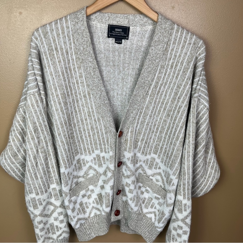 Vintage Sears Men's Store Cardigan Sweater Men's XL